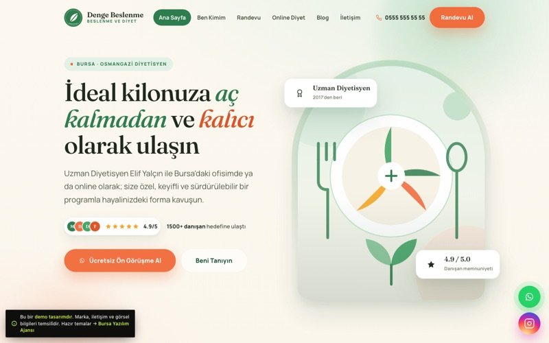 Denge Beslenme ve Diyet teması