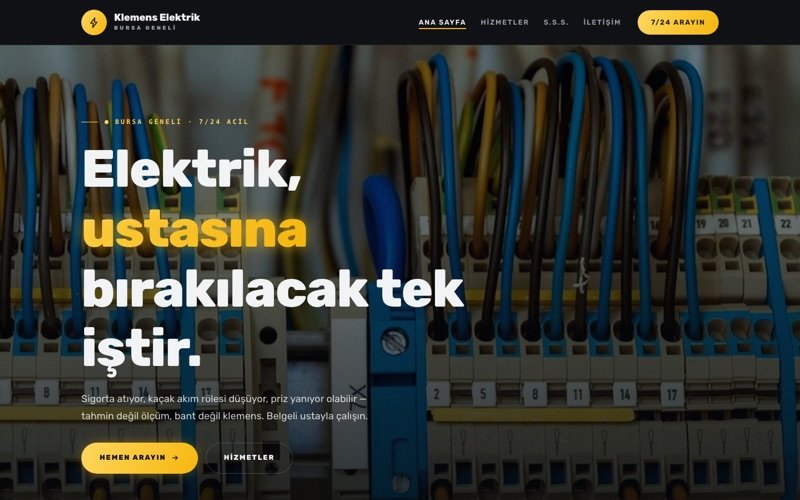 Klemens Elektrik teması