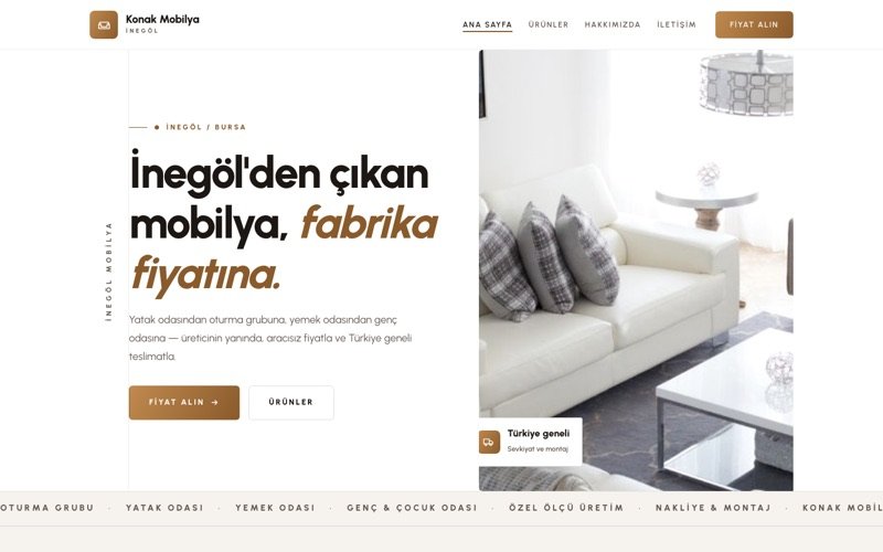 Konak Mobilya teması