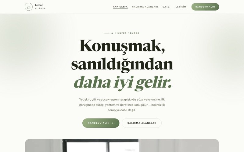 Liman Psikoloji teması