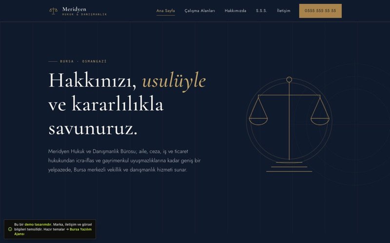 Meridyen Hukuk ve Danışmanlık teması