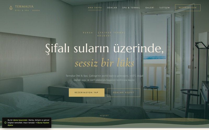 Termalya Otel & Spa teması