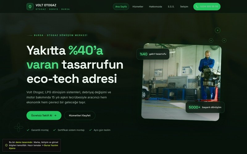 Volt Otogaz Sistemleri teması