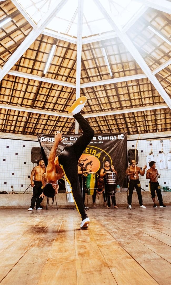 Capoeira Dansı projesinden bir kare