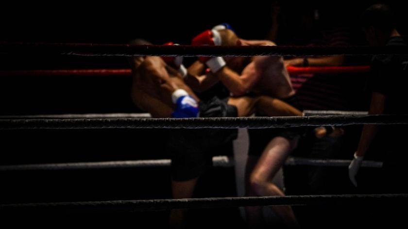 Kickboks alanı