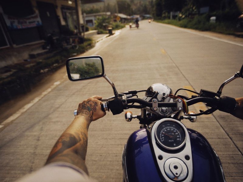 Motosiklet eğitiminde yol uygulaması
