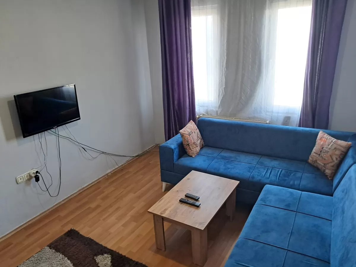 2+1 dairenin televizyonlu geniş salonu