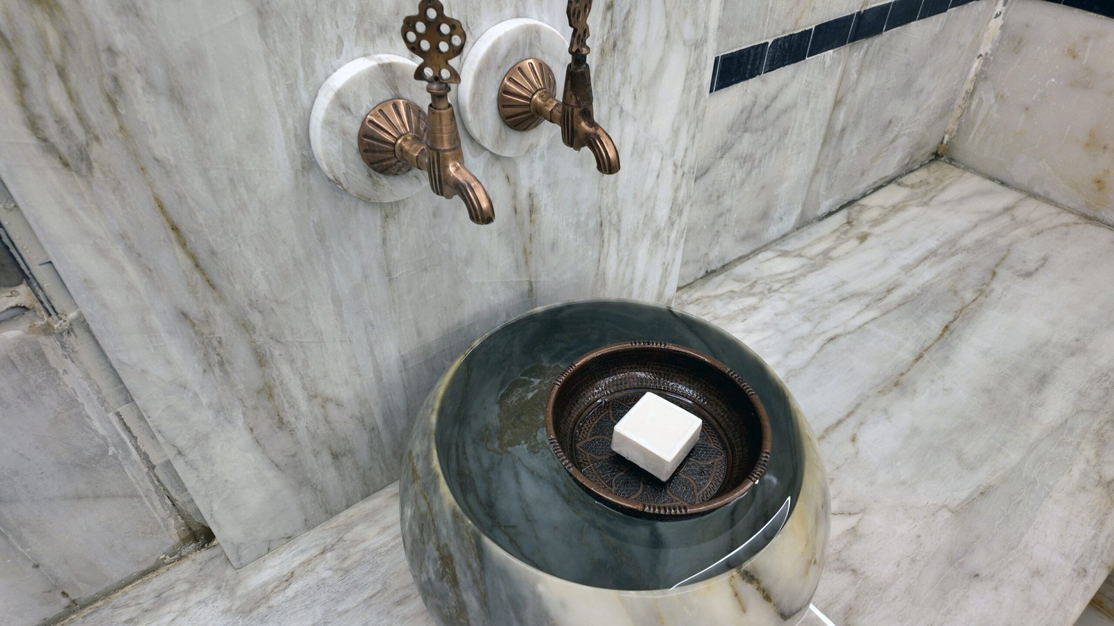 Bakır Kurna Detayı — Termalya Otel & Spa, Çekirge Bursa